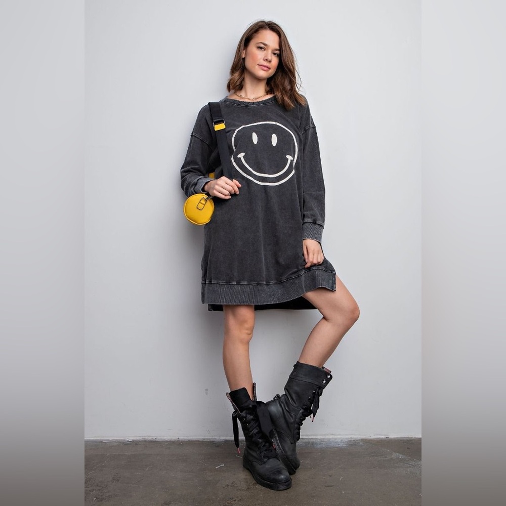 NWOT Easel Oversized Cotton Dress w/Pockets